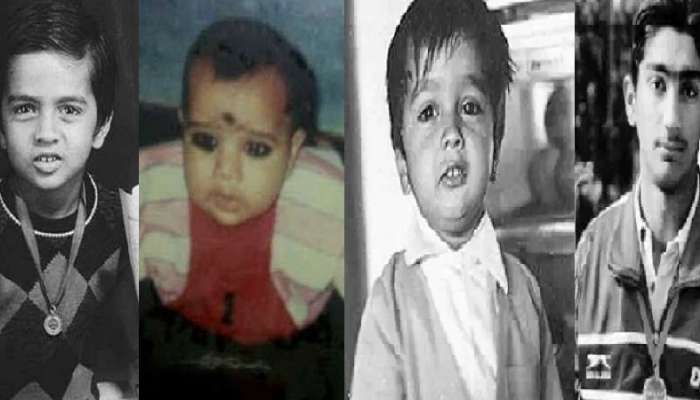 Cricketers Childhood PICS: जगभरात या स्टार  क्रिकेटर्सची नावं, लहानपणीच्या फोटोंवरुन तुम्ही यांना ओळखू शकाल का?