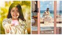 'या' व्यक्तीसोबत Rashmika Mandana मालदीवमध्ये गेलीये सुट्टीवर; फोटो समोर