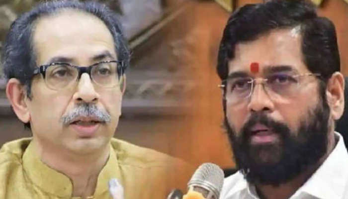'एकनाथ शिंदे हे गारद्यांचे सरदार...' धनुष्यबाण चिन्ह गोठवल्याने सामनातून सडकून टीका