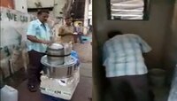 इडली-चटणीसाठी शौचालयातलं पाणी, रस्यावरचं खाताय आधी हा Video बघा