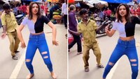 Instagram Reel बनवताना तरुणीची फजिती, भन्नाट Video व्हायरल