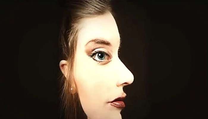 Optical Illusion: मुलीचा चेहरा कोणत्या दिशेला आहे? योग्य उत्तर देताना भलेभलेही थकले, तुम्हीही ट्राय करा 