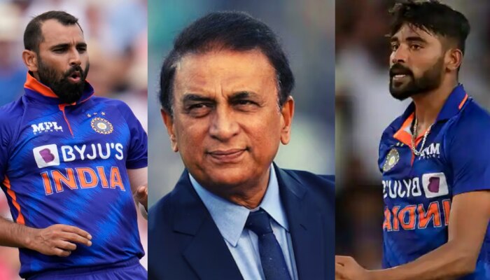 T20 World Cup 2022 : बुमराहच्या जागी शमी की सिराज? सुनिल गावस्करांनी थेट निर्णयच दिला