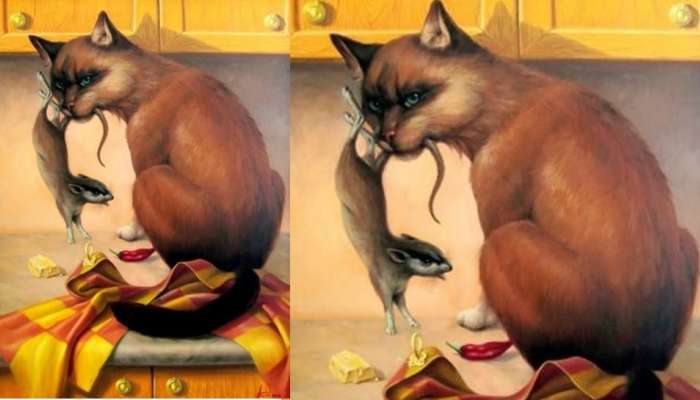 Optical Illusion : पेंटिंगमध्ये लपलंय मोठं रहस्य, केवळ 9 सेकंदात शोधून दाखवा