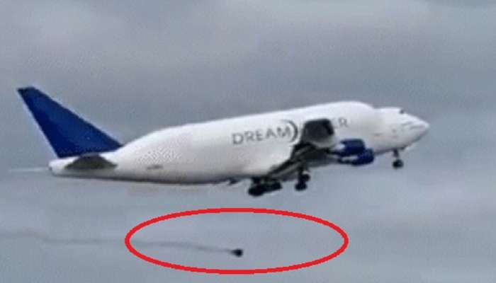 टेक ऑफ करताच विमानाचा टायर पडला, पुन्हा कसं केलं लँडिंग! Video Viral