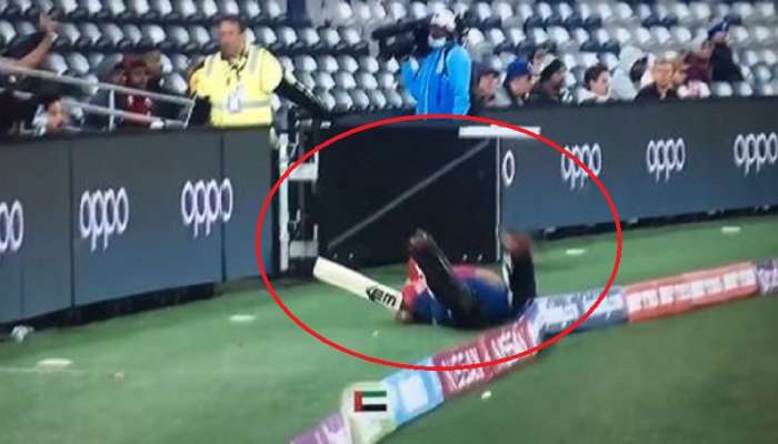 T20 WC: प्रसिद्ध खेळाडू धडपडल्याचा Video Viral, युजर्संनी कमेंट्स बॉक्समध्ये टाकल्या Funny Clip
