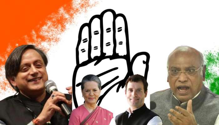 Congress President Election : काँग्रेसचा कोण होणार बॉस?; मल्लिकार्जुन खर्गे की शशी थरुर, आज फैसला