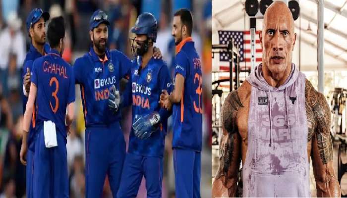 T20 World Cup 2022: India Vs Pakistan सामन्यापूर्वी WWE चॅम्पियन &#039;द रॉक&#039;नं दिला संदेश, म्हणाला...