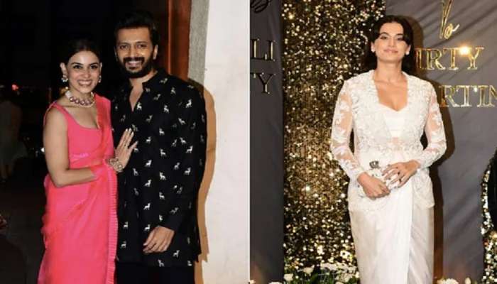 ज्याचं कोणी नाही त्याची तापसी पन्नु, Outsiders साठी अभिनेत्रीनं ठेवली Grand Diwali Party!