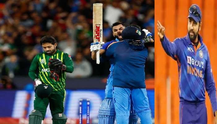 India Vs Pakistan: &quot;विराट आणि हार्दिक दोघंही...&quot;, विजयानंतर कर्णधार रोहित शर्माने व्यक्त केल्या भावना