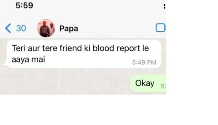 viral trending वडील मुलीचे whatsapp chat लीक ..वडिलांचा रिप्लाय सोशल मीडियावर व्हायरल 