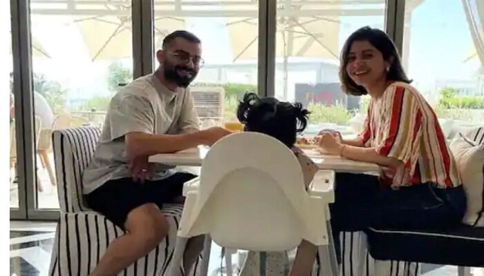 सर्वांची दिवाळी पण लेकीसोबत Anushka Sharma ची होळी, क्यूट Photo Viral