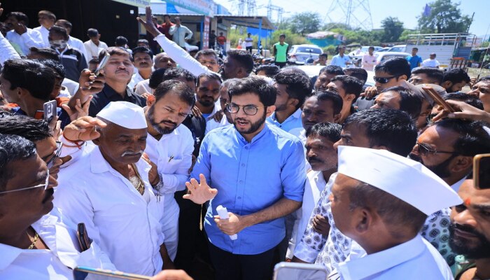 Aditya Thackeray : आदित्य ठाकरेंची शिंदे-फडणवीसांवर कुरघोडी, आजपासूनच शेतकऱ्यांच्या बांधावर