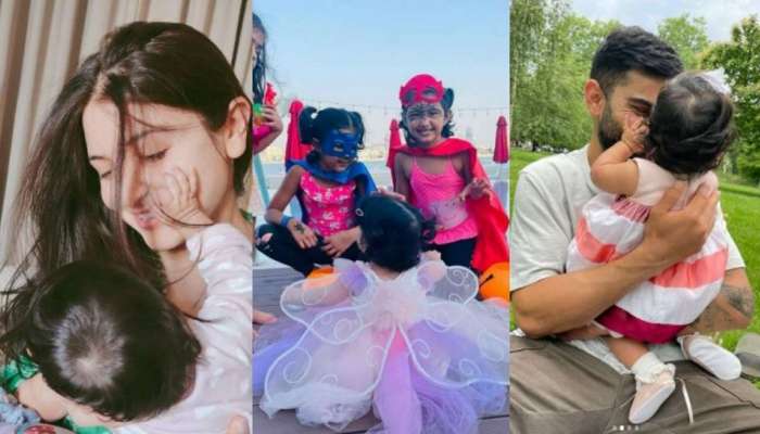 Anushka Sharma लेकीला घेऊन फिरतीवर...या दोघी नेमक्या कुठे फिरत आहेत? पाहा PHOTOS