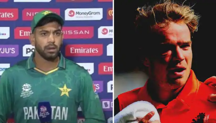 पाकिस्तानची घातक बॉलिंग... नेदरलँडचा खेळाडू रक्तबंबाळ; थोडक्यात वाचला डोळा; पाहा Video
