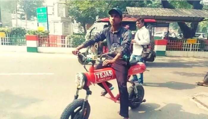 E- Bike : दोन भावांनी 35 हजारांत बनवली ई-बाईक; 5 रुपयांत करता येणार 150 किमी प्रवास 