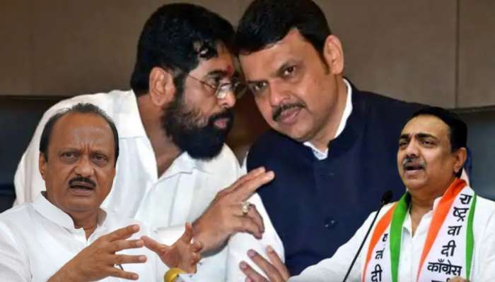 Maharashtra Political News : &#039;शिंदे सरकार पडणार...&#039;, अजित पवार पाहा काय म्हणाले?