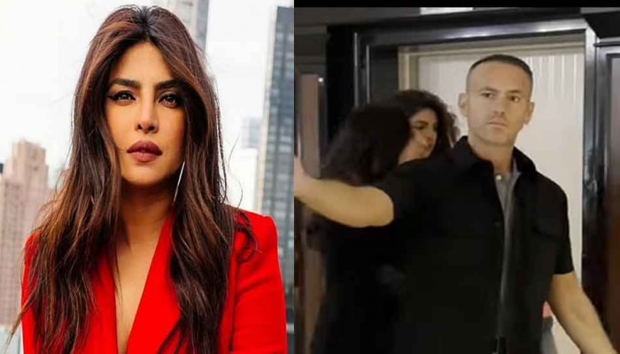  Priyanka Chopra Bodyguard :  प्रियांकाच्या बॉडीगार्डला पाहून &#039;लवली सिंग&#039;ची आठवण, पाहा Video 