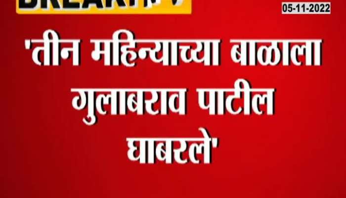 Gulabrao Patil deny the permission of sushama andhare sabha
