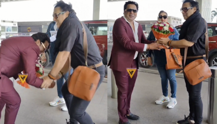 Same to Same : एअरपोर्टवर हुबेहुब दिसणाऱ्या व्यक्तीला पाहून अभिनेता गोविंदा हैराण, VIDEO