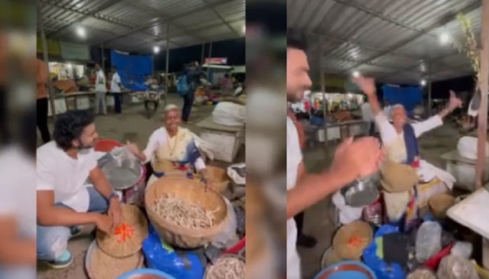 viral video: &#039;ये र दादा आवार ये&#039;..&#039;म्हावरा घे&#039;..उत्कर्षने शेअर केला अलिबागच्या आजींचा धमाल व्हिडीओ.. 