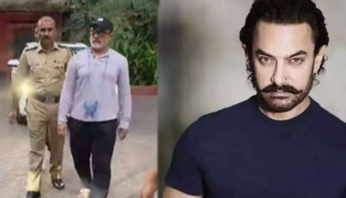 आमिर खानच्या मागे पोलीस, मिस्टर परफेक्शनिस्टला नक्की काय झालं? Video Viral