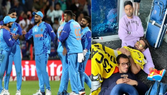 T20 World Cup : वर्ल्डकपमधून बाहेर पडल्यानंतर भारताच्या खेळाडूंवर जमिनीवर झोपण्याची वेळ?