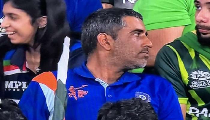  Pak vs Eng: भारतीय जर्सी, हातात पाकिस्तानचा झेंडा...फायनलमध्ये 'या' फॅनने करोडो क्रिकेटप्रेमींचं जिंकलं मन