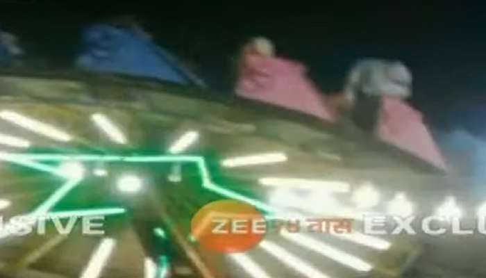 Video : पाळणा तुटला आणि... बुलढाण्यातील यात्रेत घडली धक्कादायक घटना