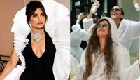 बाथरोब घालत Priyanka Chopra ने केला मिथुनच्या गाण्यावर भन्नाट डान्स...Video पाहून चा