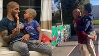Shikhar Dhawan: 'तू जो मिला...' मुलगा जोरावरला भेटून शिखर धवन भावूक, Video व्हायरल