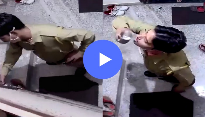 Viral Video: पोलिसाच्या वेशात आला, त्यानं पाणी मागितलं अन्... थरकाप उडवणारी घटना CCTV मध्ये कैद!