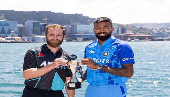 IND vs NZ 3rd T20 : पावसामुळे खेळ थांबला, भारत 75/4, DLS नियमानुसार काय निकाल लागणार? 