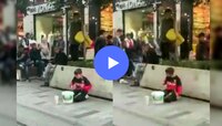 Viral Video: व्हा बेटा व्हा! तुझी जागा रस्त्यावर नाही; पोराचं टॅलेंट एकदा पाहाच
