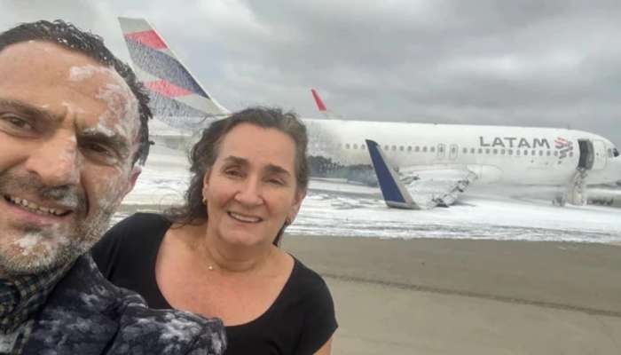 Plane Crash: विमान अपघात झाल्यानंतर थोडक्यात वाचलं जोडपं, पण Selfie घेतल्यानं..