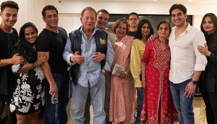 रस्त्यावरच्या मुलीला आपलंसं केलं, मोठ्या मनाच्या Salim Khan यांनी &#039;या&#039; लेकिला स्वत:चं नाव दिलं 