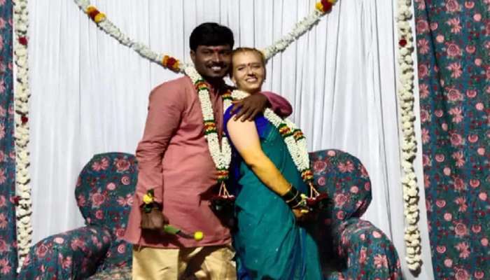 बेल्जियमची तरूणी भारताची सून, रिक्षावाल्याशी बांधली लगीनगाठ 