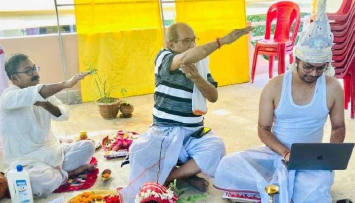 Work From Home: लग्नाच्या दिवशीही 'वर्क फ्रॉम होम' करतोय नवरदेव, पाहा Photo