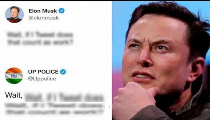 UP पोलिसांनी Elon Musk यांच्या त्या ट्वीटला दिलं असं उत्तर, तुम्हीही म्हणाल क्या बात है!