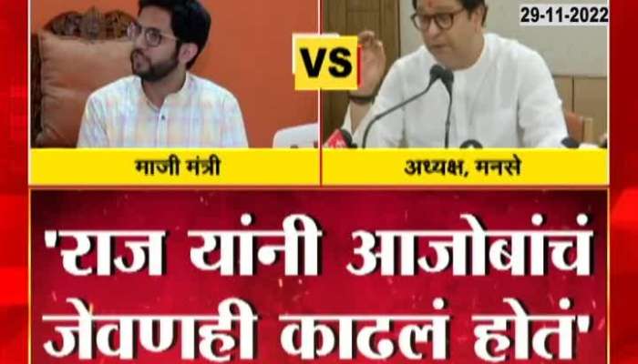 MNS Raj Thackeray Revert To Aaditya Thackeray Sad Over Criticising Uddhav Thackeray