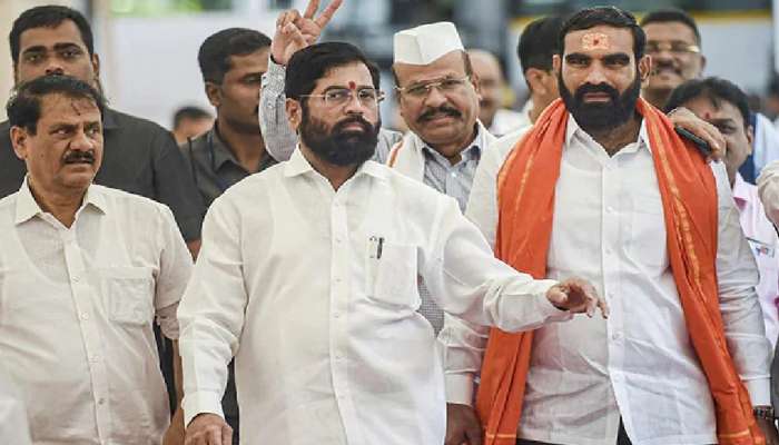 शिंदेंच्या बंडाची  तुलना शिवरायांच्या गनिमी काव्याशी; शिंदे गटाच्या आमदाराचा वादग्रस्त दावा