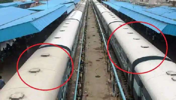 Indian Railway: ट्रेनच्या छतावर का असतात ही गोल-गोल झाकणं? कारण जाणून व्हाल थक्क