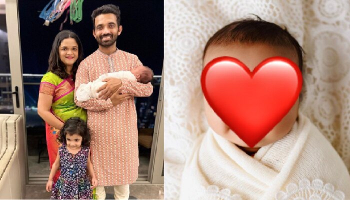 Raghav Ajinkya Rahane! मराठमोळ्या क्रिकेटरच्या मुलाची पहिली झलक पाहिलीत का?