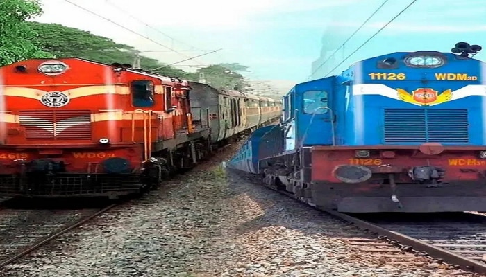 Indian Railways :...म्हणून रेल्वेच्या बोगी वेगवेगळ्या रंगाच्या असतात