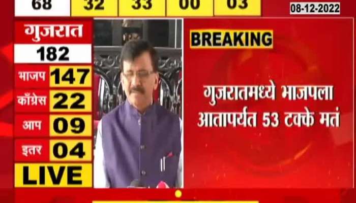 Sanjay Raut On gujrat and himachal pradesh election result 