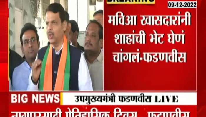 Nagpur projects stalled due to Mavia - Devendra Fadnavis criticizes