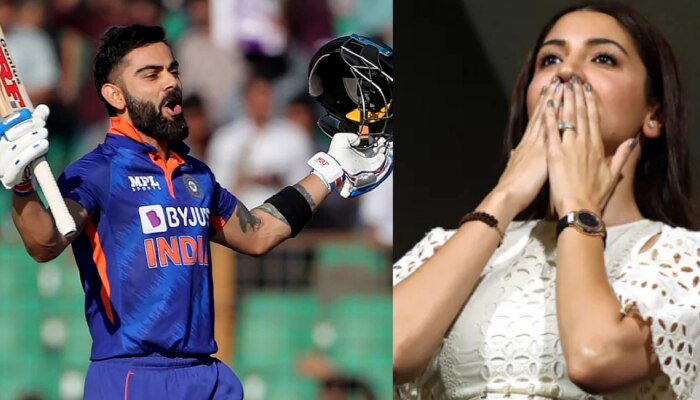 Ind Vs Ban : विराटच्या बॅटिंगवर Anushka Sharma फिदा, शतकानंतर दिली अशी Reaction