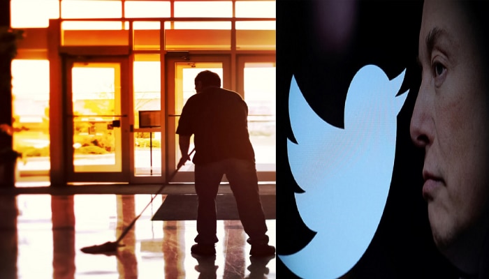 Layoff : Twitter मधून सफाई कर्मचाऱ्यांना घरचा रस्ता, आता &#039;हे&#039; करणार साफसफाई
