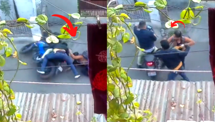 तूच खरी रणरागिणी! कोणीही आलं नाही, 'ती' एकटी भिडली; CCTV Video तुफान व्हायरल