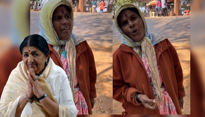 लता मंगेशकर यांच्यासारखा सुरेख आवाज; महाराष्ट्रातील महिलेचा Video तुफान होतोय Viral!